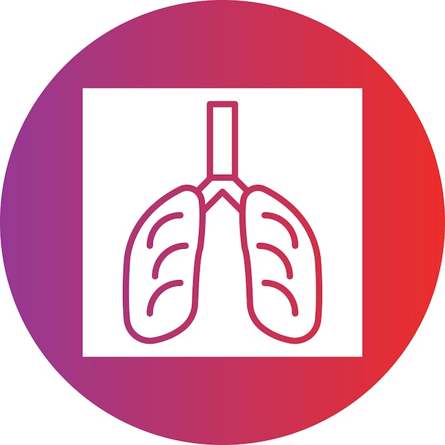 Estilo del icono de diseño vectorial de rayos X