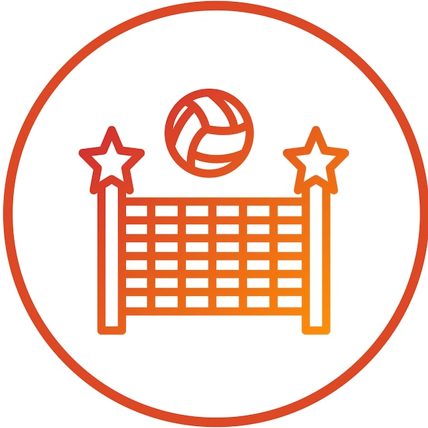Estilo de icono de diseño vectorial de la red