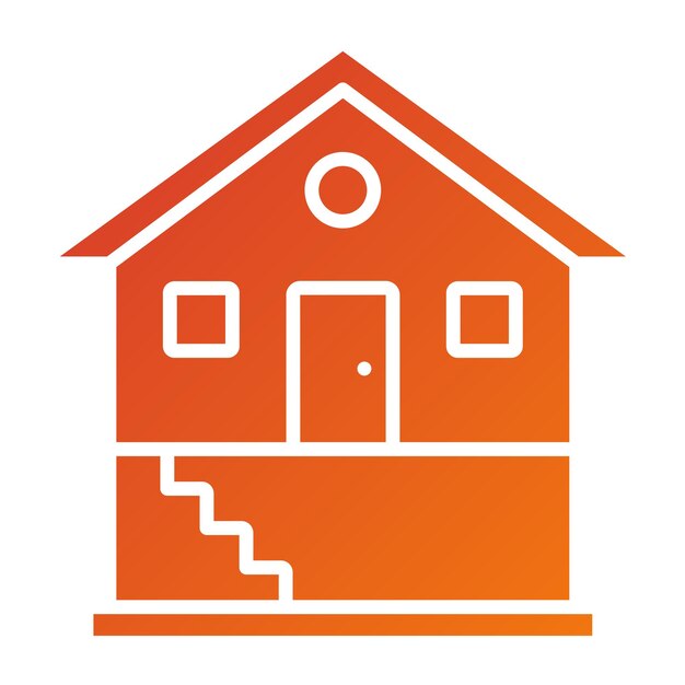 Estilo de icono de diseño vectorial del sótano