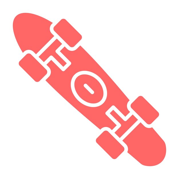 Estilo de icono de diseño vectorial de tablero largo