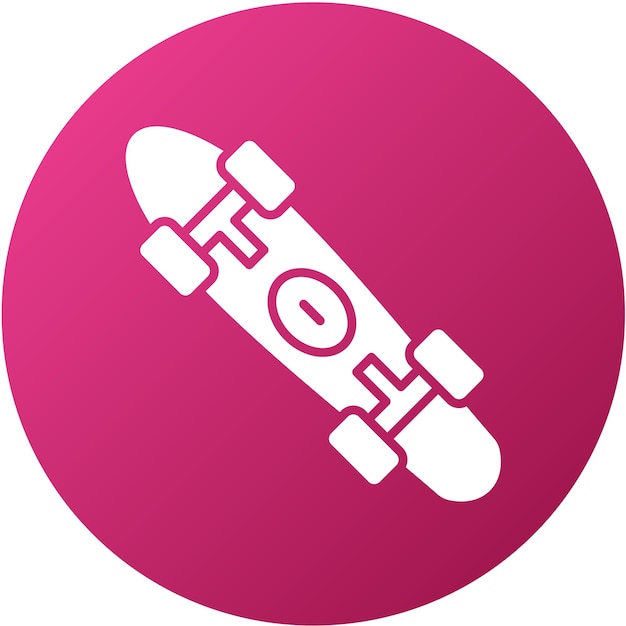 Estilo de icono de diseño vectorial de tablero largo