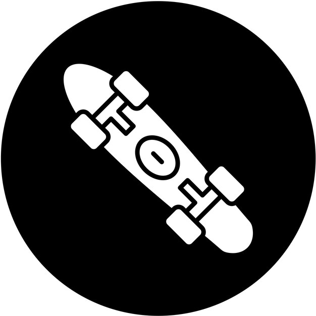 Estilo de icono de diseño vectorial de tablero largo