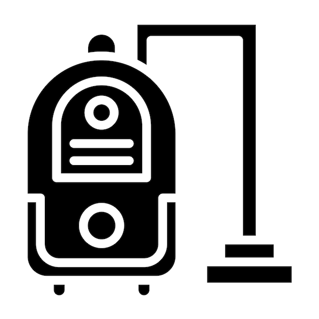 Estilo del icono de diseño vectorial de vacío