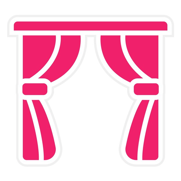 Estilo del icono de diseño vectorial de valencia