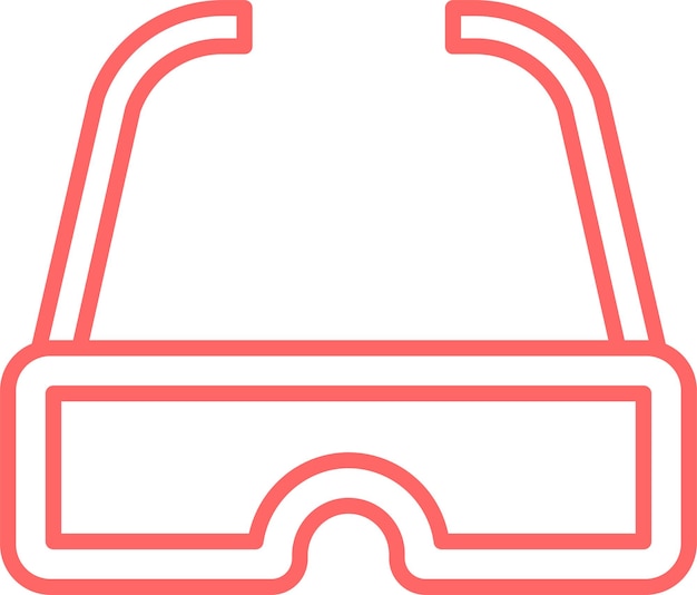 Estilo de icono de diseño vectorial VR