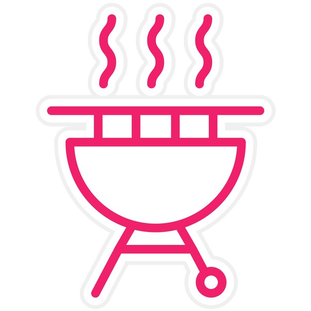 Estilo de icono de diseño vectorial de Weber
