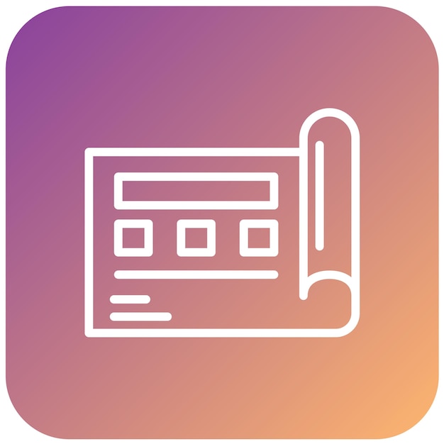 Estilo de icono de diseño vectorial