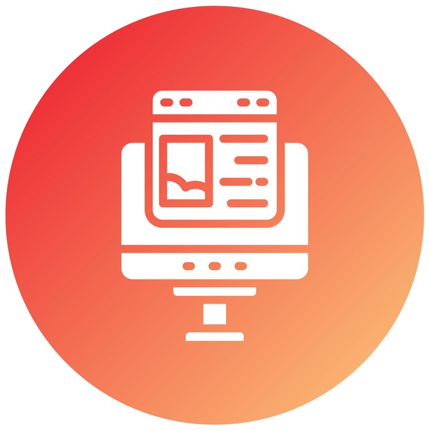 Estilo de icono de diseño vectorial