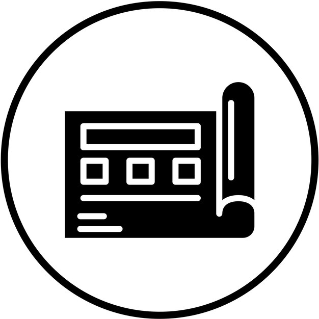 Estilo de icono de diseño vectorial