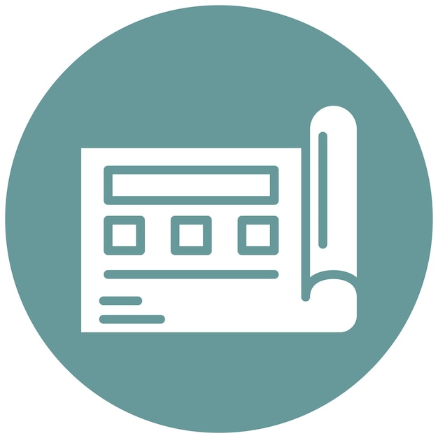Estilo de icono de diseño vectorial