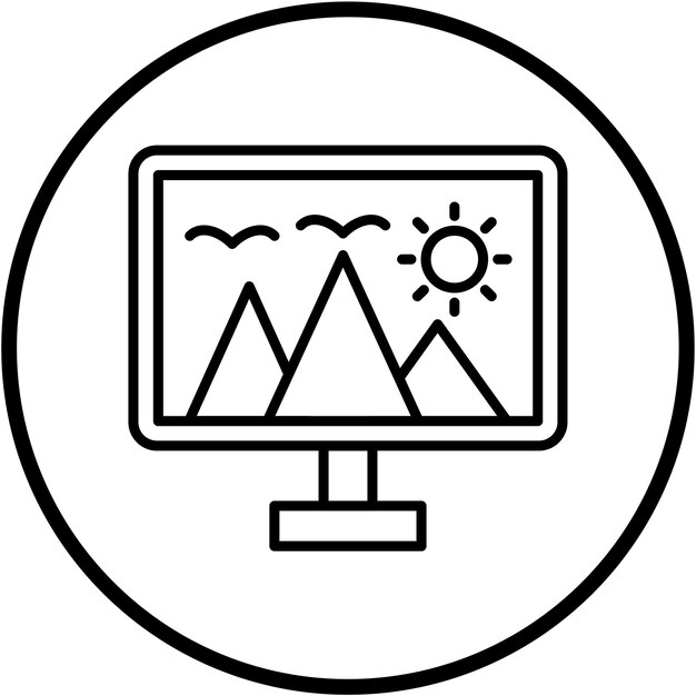 Estilo de icono de diseño vectorial