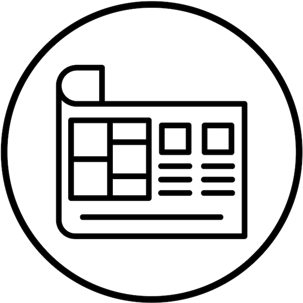 Estilo de icono de diseño vectorial