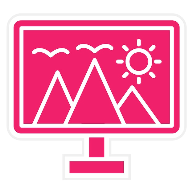 Estilo de icono de diseño vectorial