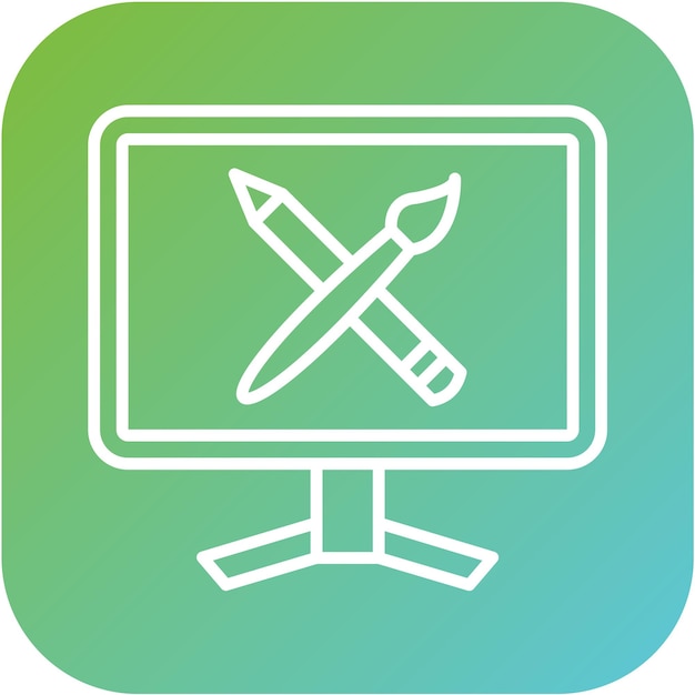 Estilo del icono de diseño