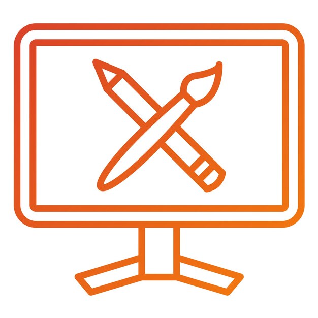 Estilo del icono de diseño