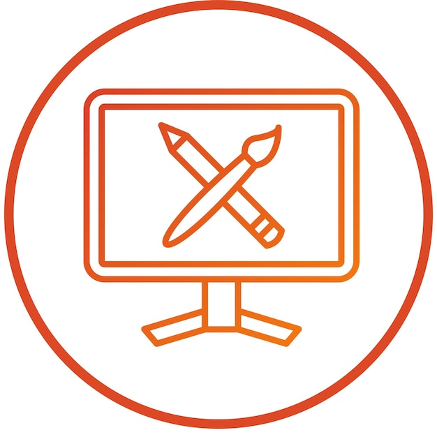 Estilo del icono de diseño