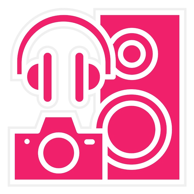 Estilo del icono del dispositivo de diseño vectorial