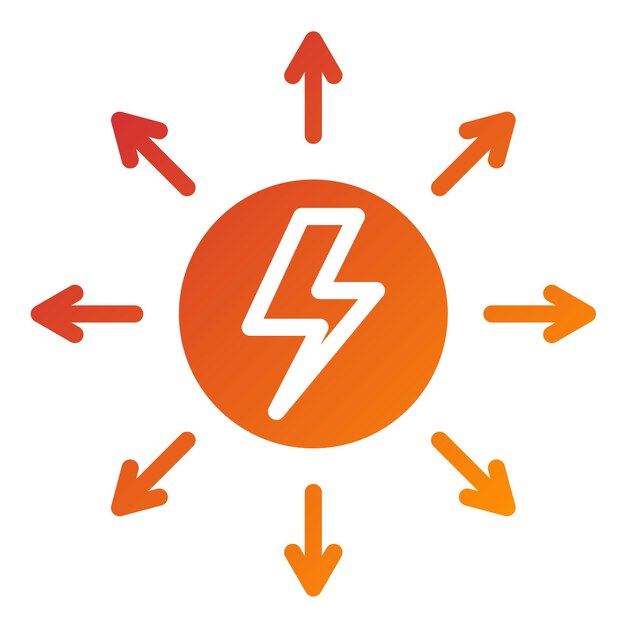 Estilo del icono del distribuidor de diseño vectorial