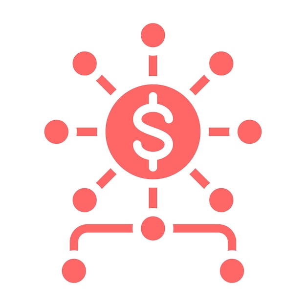 Estilo del icono de diversificación del diseño vectorial
