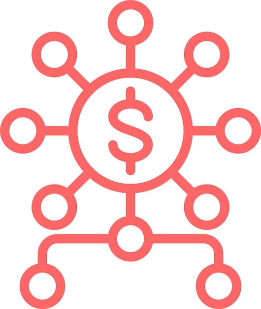 Estilo del icono de diversificación del diseño vectorial