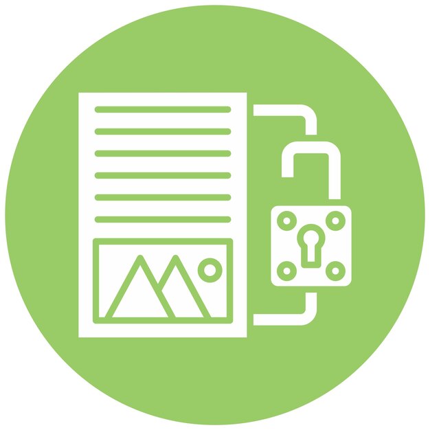 Estilo del icono de divulgación del diseño vectorial