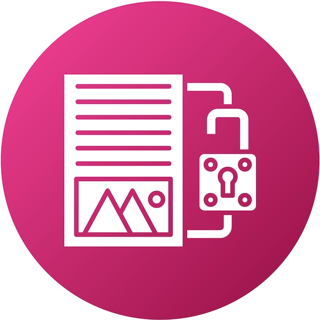 Estilo del icono de divulgación del diseño vectorial