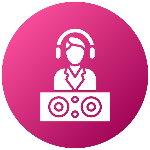 Estilo de icono de DJ