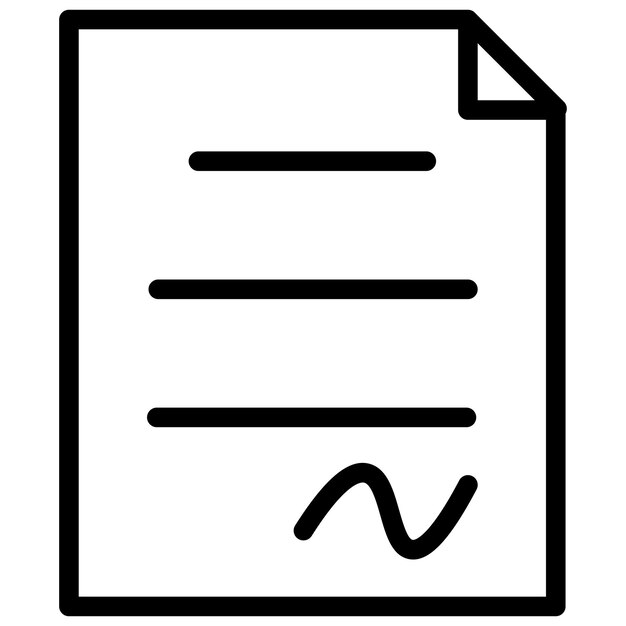 Estilo del icono del documento
