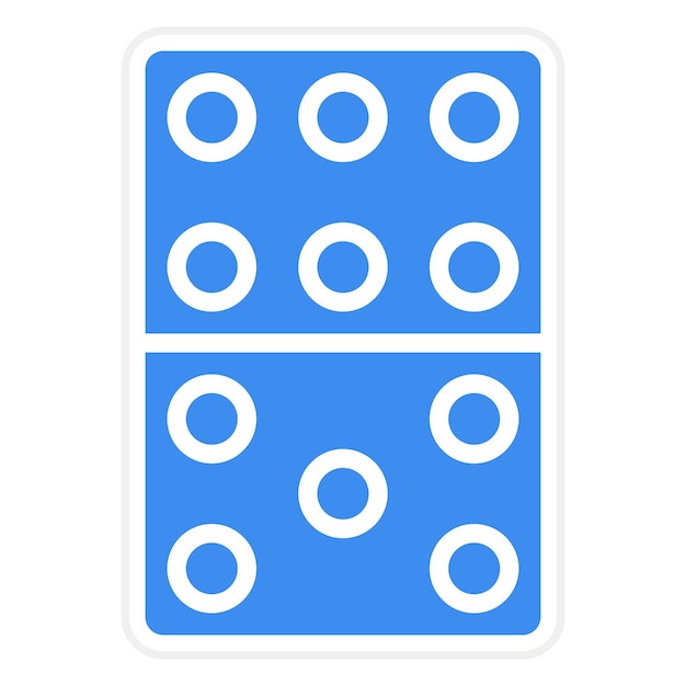 Estilo de icono de dominó