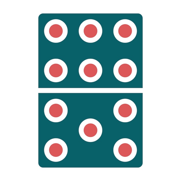 Estilo de icono de dominó
