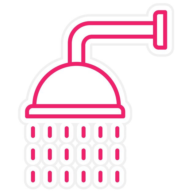 Estilo del icono de la ducha