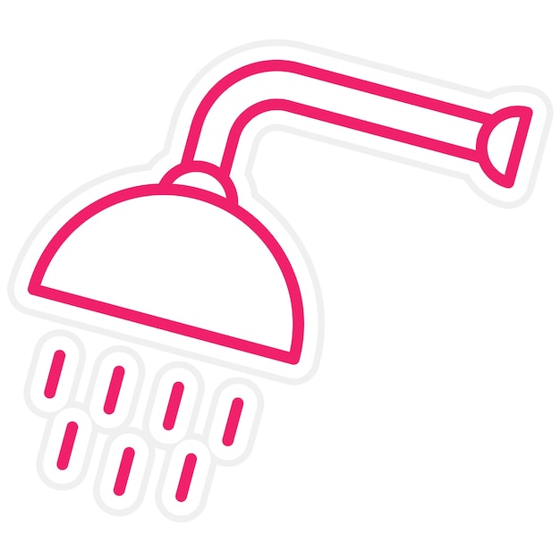 Estilo del icono de la ducha