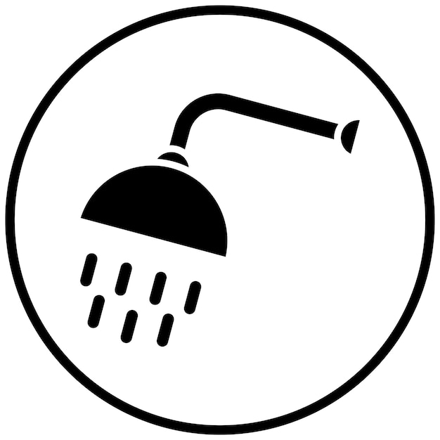 Estilo del icono de la ducha