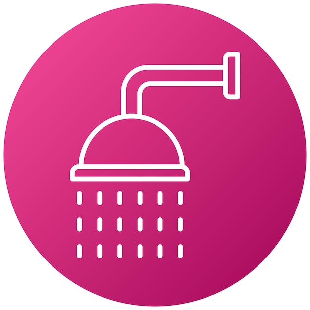 Estilo del icono de la ducha