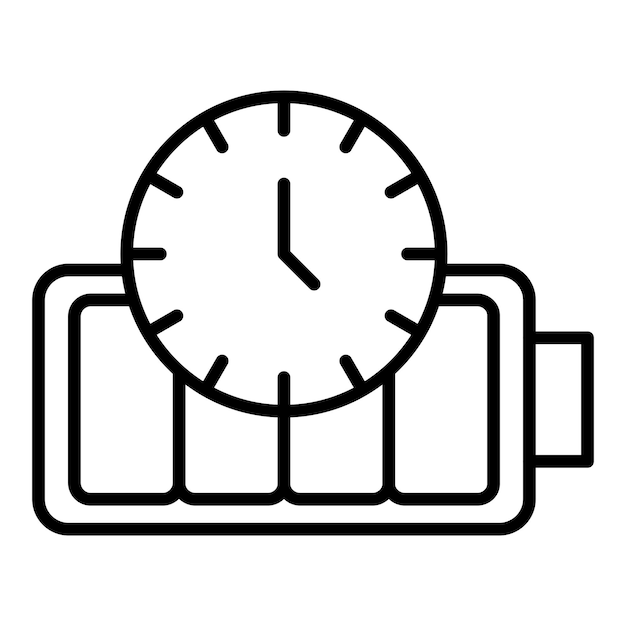Estilo del icono de la duración de la batería