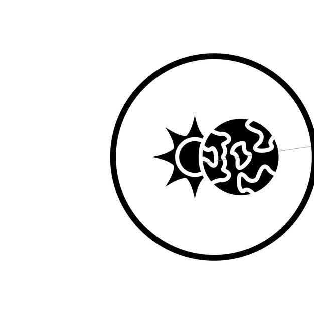 Estilo del icono del eclipse lunar