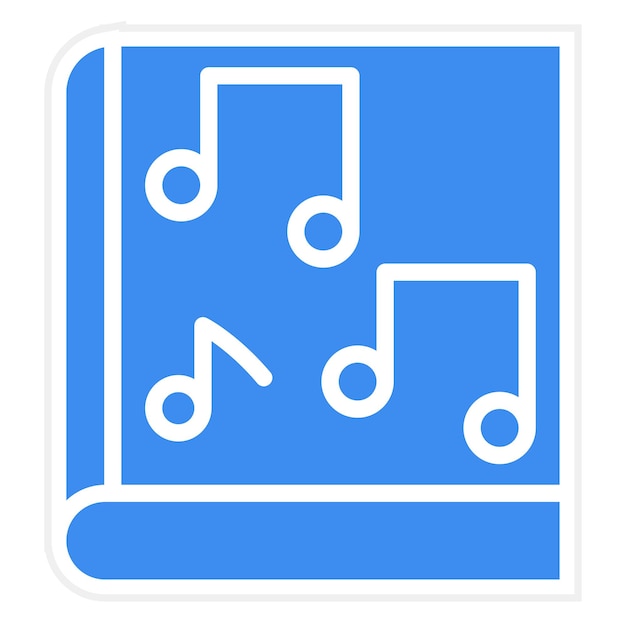 Estilo del icono de la educación musical
