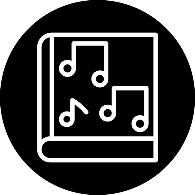 Estilo del icono de la educación musical