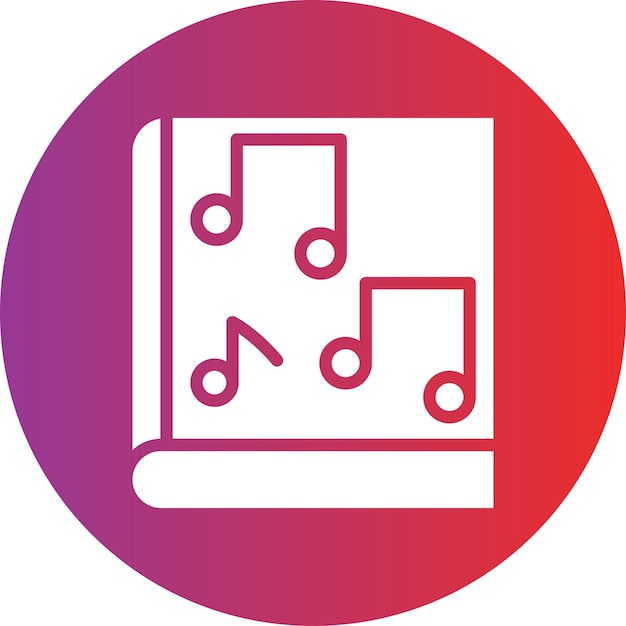 Estilo del icono de la educación musical