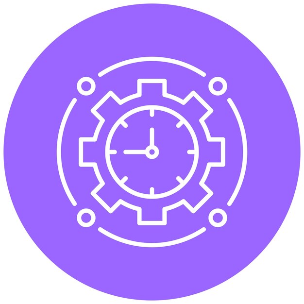 Estilo del icono de eficiencia