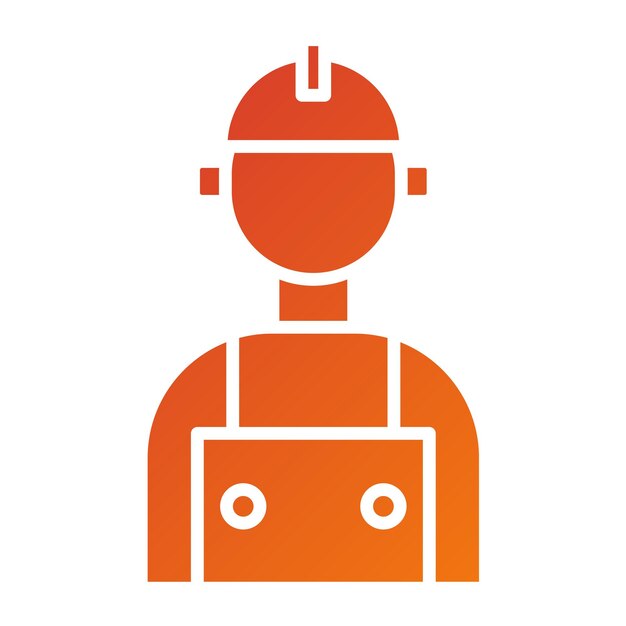 Estilo del icono del electricista