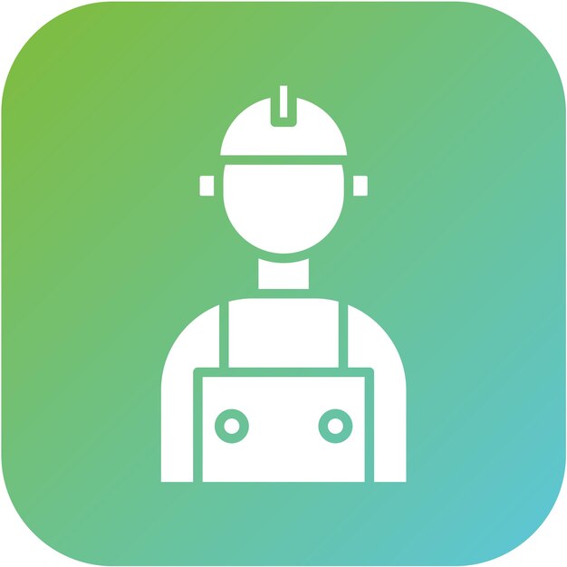 Estilo del icono del electricista