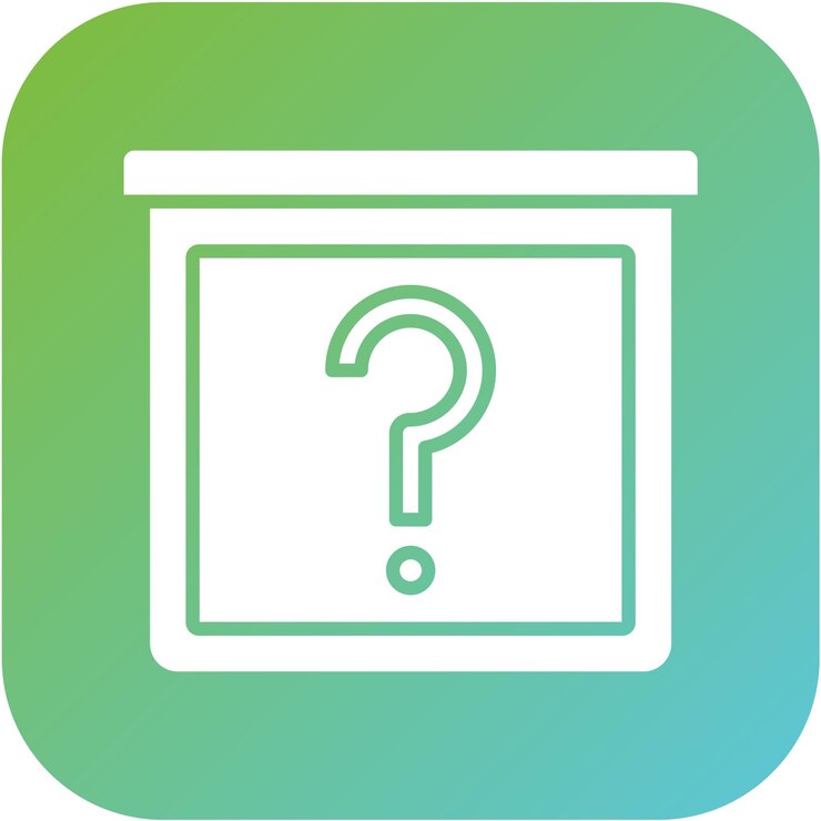 Vector estilo del icono del elemento misterioso
