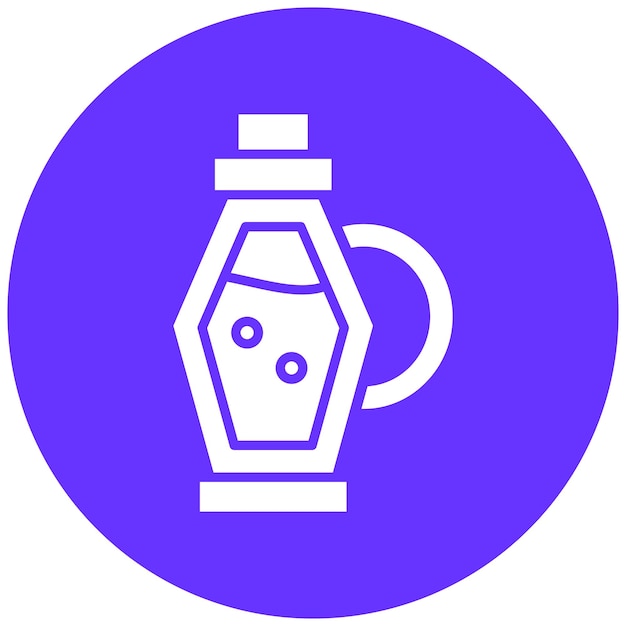 Vector estilo del icono del elixir de diseño vectorial