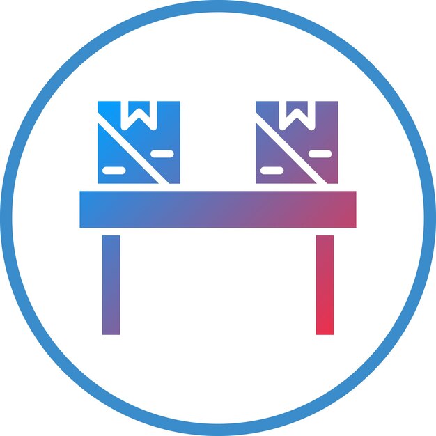 Estilo de icono de embalaje de diseño vectorial