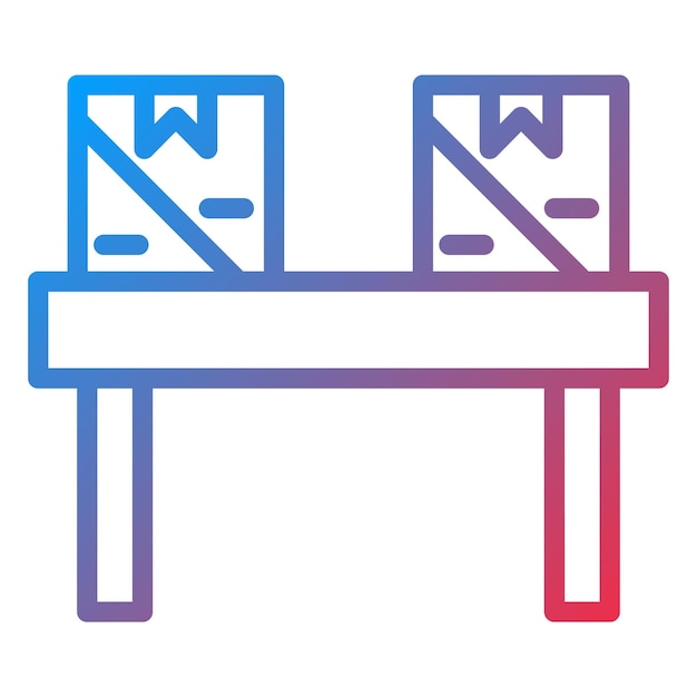 Estilo de icono de embalaje de diseño vectorial