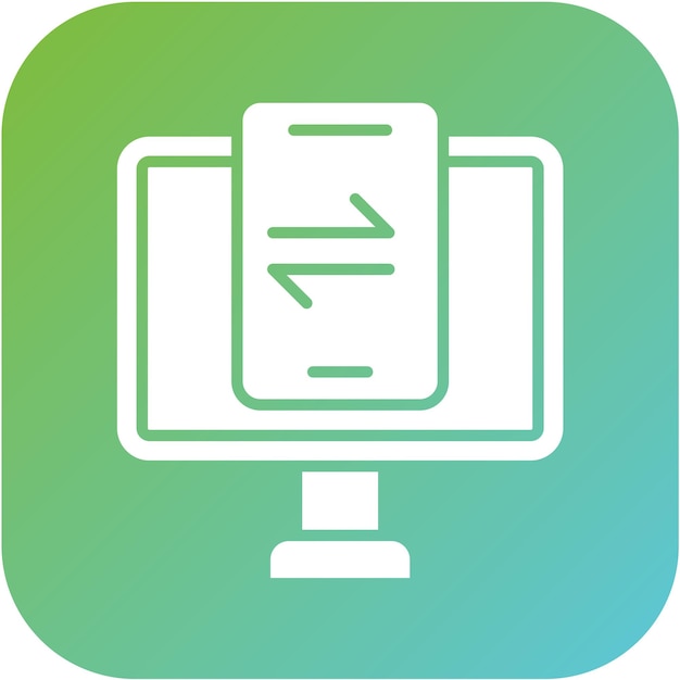 Estilo del icono de emparejamiento de diseño vectorial