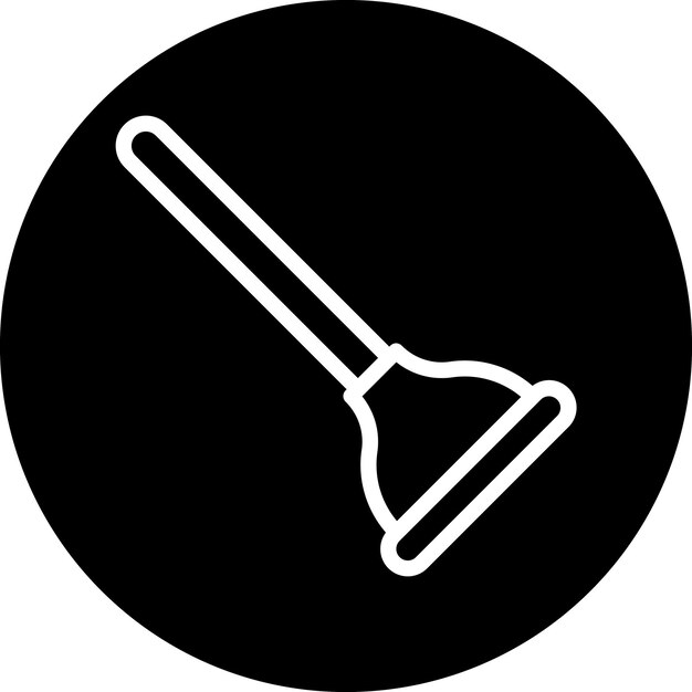 Estilo del icono del enchufe de diseño vectorial