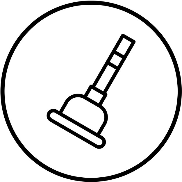 Estilo del icono del enchufe de diseño vectorial