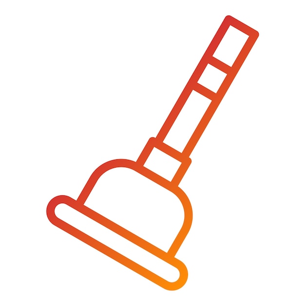 Estilo del icono del enchufe de diseño vectorial